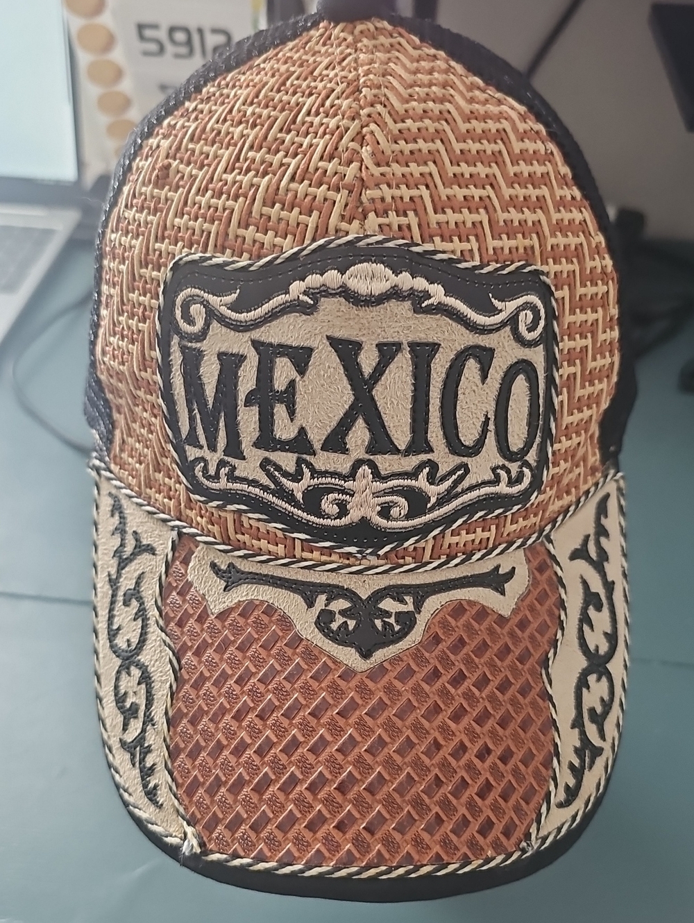 Mexican Trucker Hat. Very Good Used Clean Condition. Adjustable.